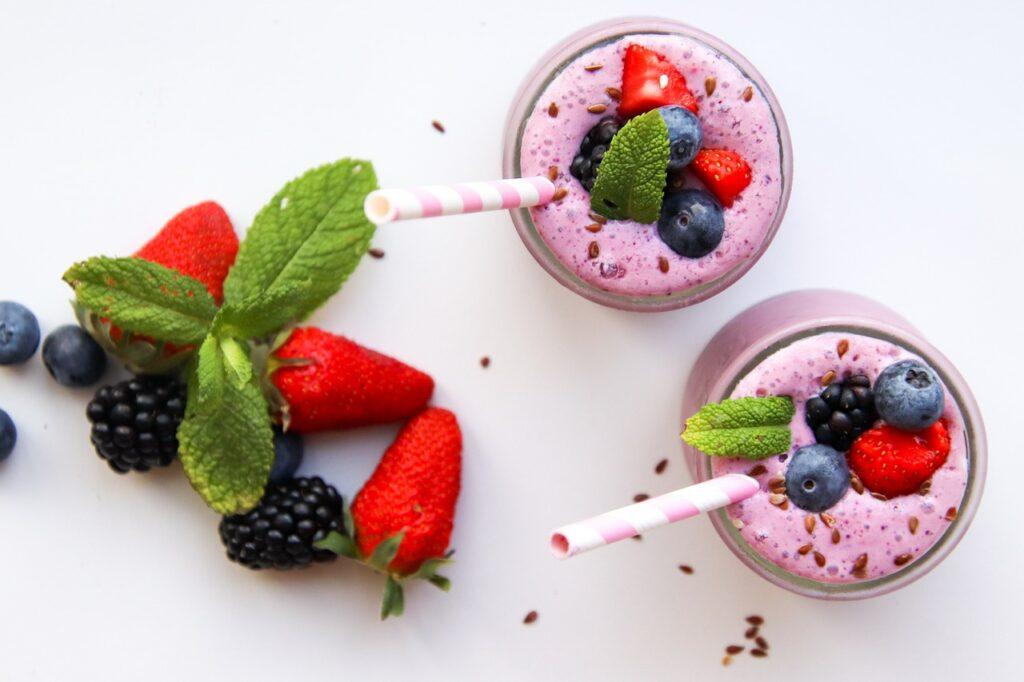 Jahodové smoothie