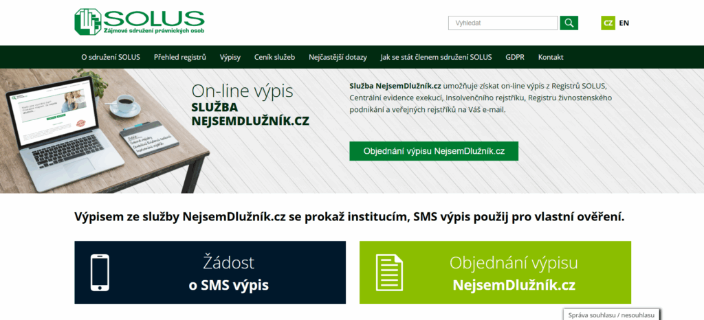 Půjčky bez registru umožňují získat úvěr i žadatelům se záznamem v SOLUSu.